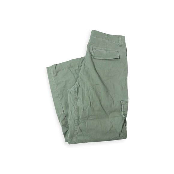 Citizens of Humanity Delena Cargo Green SZ 28 Pockets Baggy Utility Style Nova - Picture 15 of 16